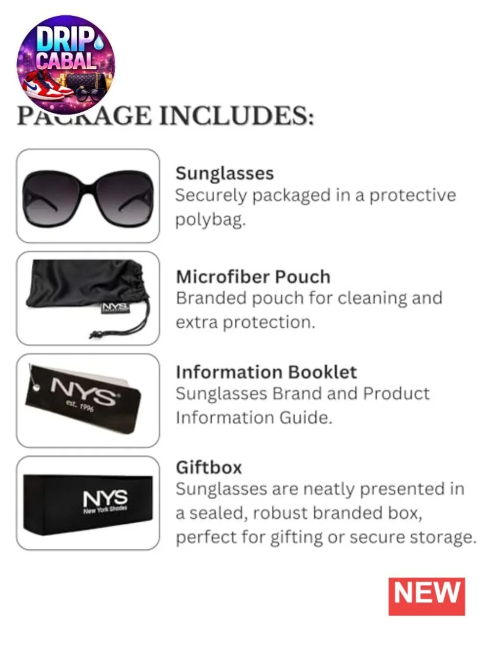 Oversized Vintage Jackie O Sunglasses for Women, 100% UV Protection